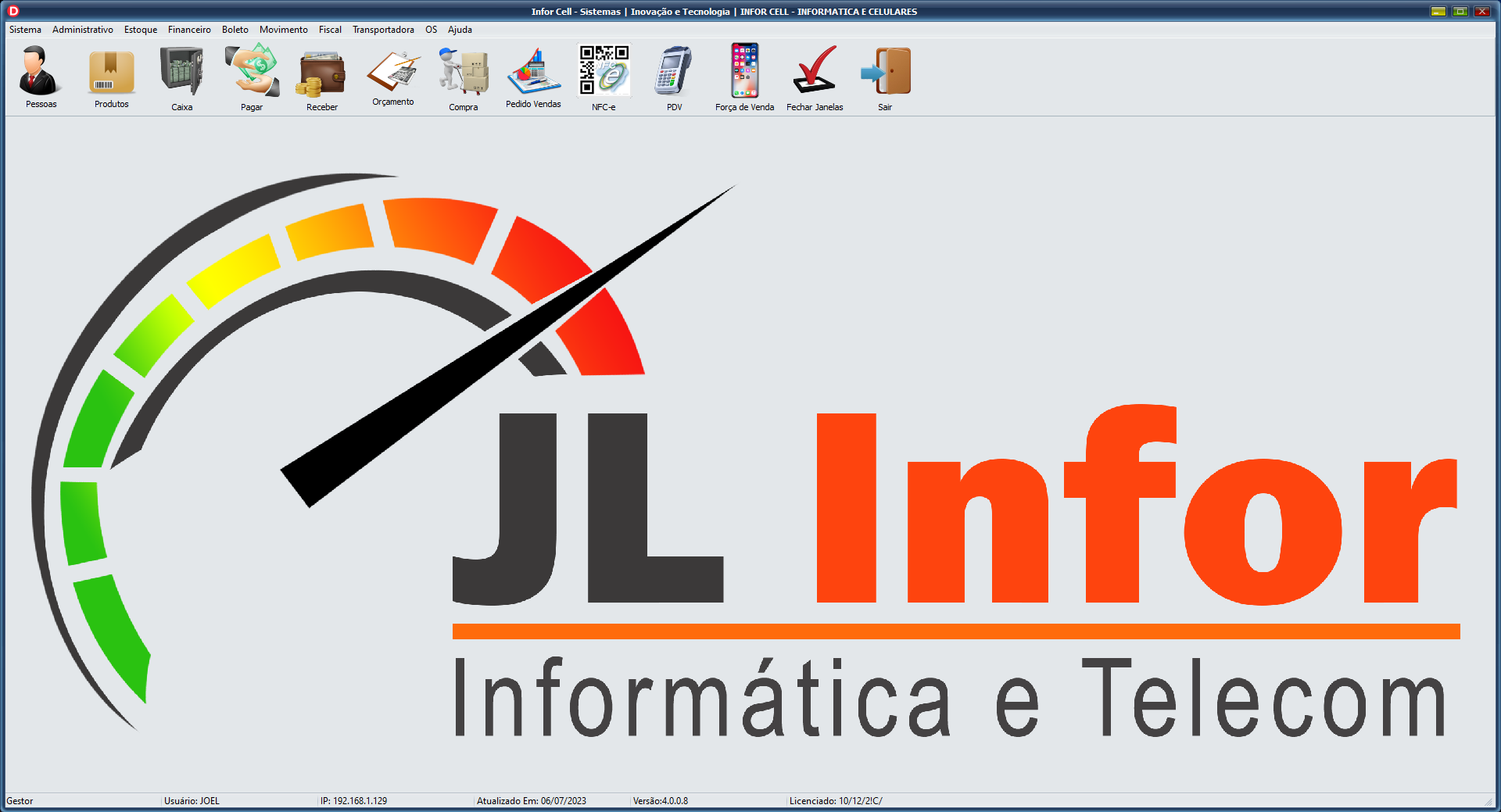Sistema de Automação Comercial